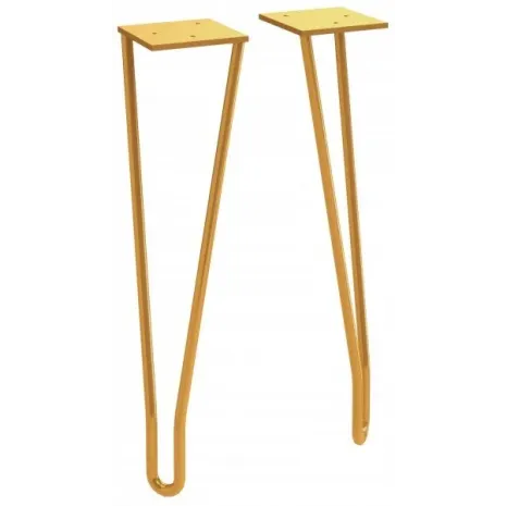 Набор из двух ножек Jacob Delafon Odeon Rive Gauche, 32 см, золото, EB2569-GLD