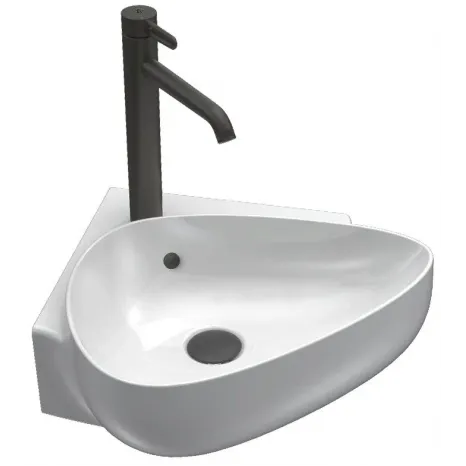 Раковина Jacob Delafon Nouvelle Vague EGL112-00 44 x 44 см угловая