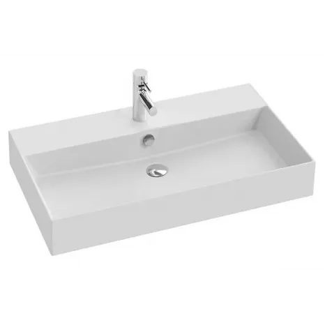 Раковина Jacob Delafon Vivienne EXBI112-00, 80 х 46 см, белая