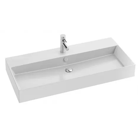 Раковина Jacob Delafon Vivienne 100 см, белая, EXBJ112-00