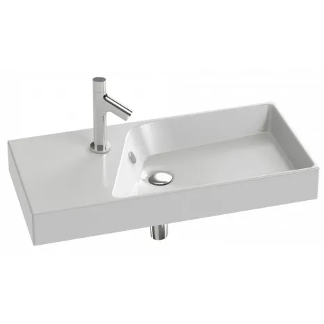 Подвесная раковина Jacob Delafon Rythmik EXP112-Z-00, 80 см, белая