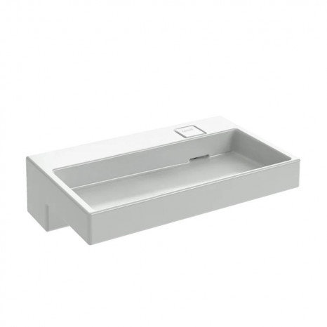 Раковина Jacob Delafon (Kohler) Terrace XC102K-00, 100 х 49 см, без подсветки и отверстия под смеситель, белая