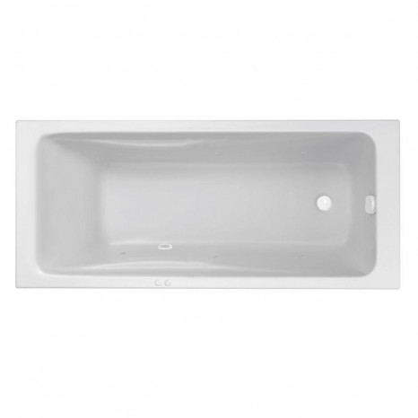 Гидромассажная акриловая ванна Jacob Delafon Odeon Up E60491RU-00 SOFT WH, 170 x 75 см, белая, форсунки белые
