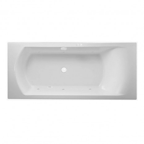 Гидромассажная акриловая ванна Jacob Delafon Ove E60143RU-00 SOFT WH, 180 x 80 см, белая, форсунки белые