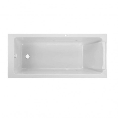 Гидромассажная акриловая ванна Jacob Delafon Sofa E60518RU-00 SOFT WH, 170 x 70 см, встраиваемая, каркас в подарок, белая, форсунки белые