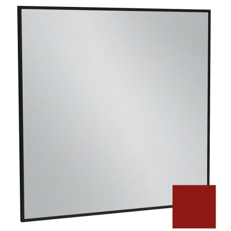 Зеркало Jacob Delafon Silhouette EB1425-S08, 80 х 80 см, лакированная рама темно-красный сатин