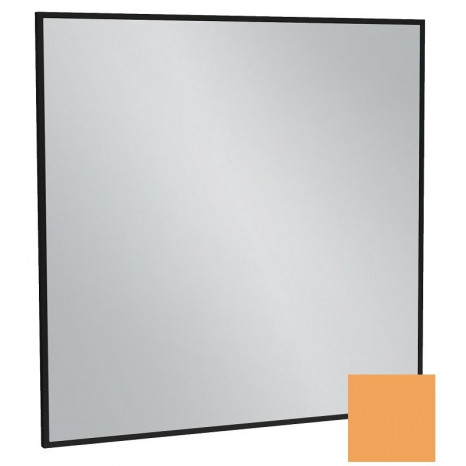 Зеркало Jacob Delafon Silhouette EB1425-S48, 80 х 80 см, лакированная рама императорский желтый сатин