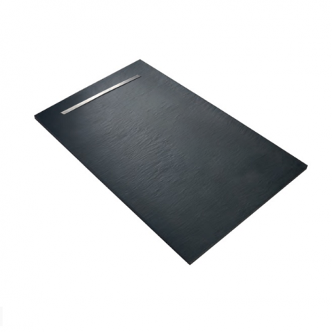 Поддон Jacob Delafon Surface E62626-SS4, 100х90х3, серый антрацит
