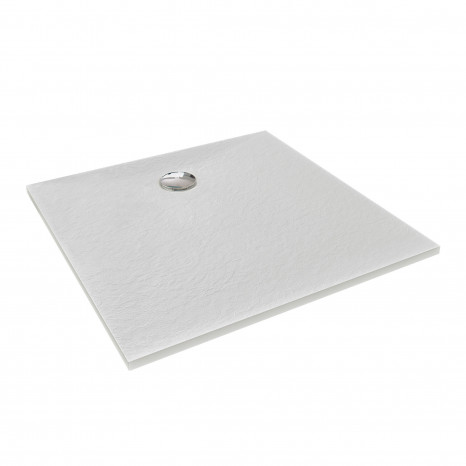 Поддон Jacob Delafon Tolbiac, 90 x 90 см, искусственный камень, белый матовый, сифон в подарок, E6D327RU-WPM