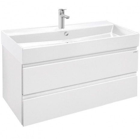 Тумба под раковину Jacob Delafon Madeleine, 100 см, белая матовая, EB1318-J51