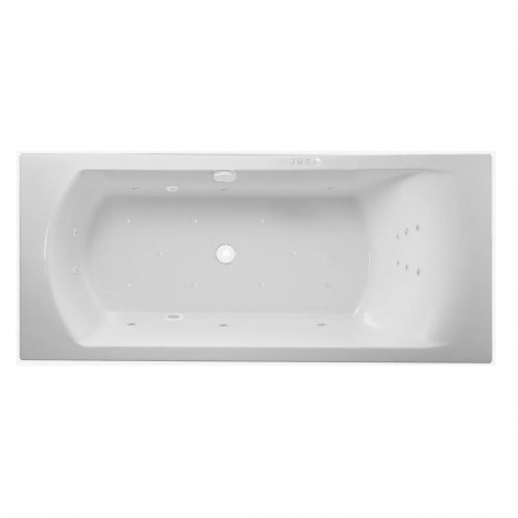 Гидромассажная акриловая ванна Jacob Delafon Ove E60143RU-00 ULTRA WH, 180 x 80 см, белая, форсунки белые