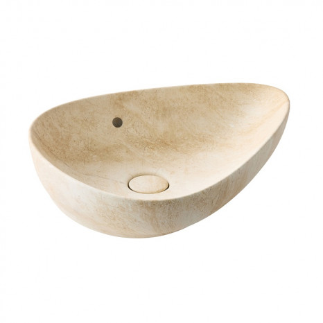Раковина Jacob Delafon Nouvelle Vague Vessel EVI302-HYE, 56 х 40 см, цвет travertin